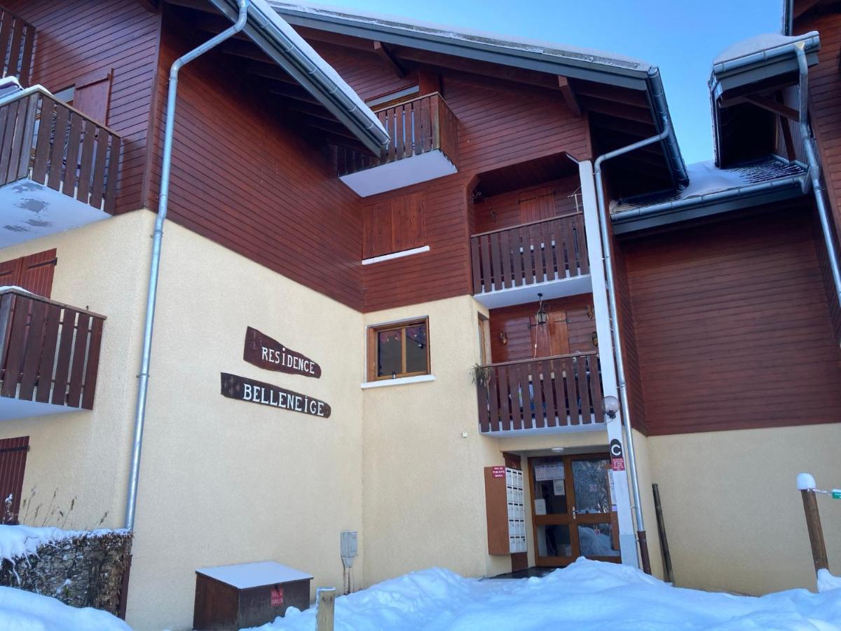 Appartement 2 Pieces Pieds Des Pistes Terrasse Face A La Montagne Бернекс Экстерьер фото
